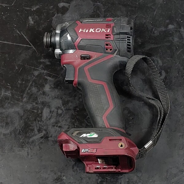 ジャンク品 ハイコーキ HiKOKI マルチボルト 36V コードレスインパクトドライバ WH36DC 本体のみ 不動品 充電式 日立工機 HITACHI