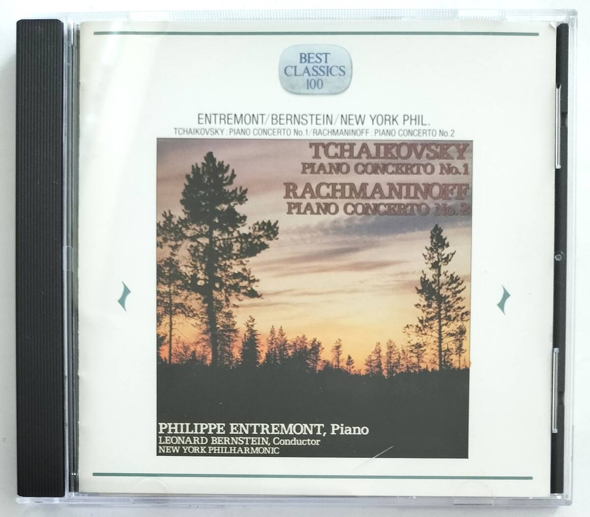 チャイコフスキー＆ラフマニノフ：ピアノ協奏曲　アントルモン