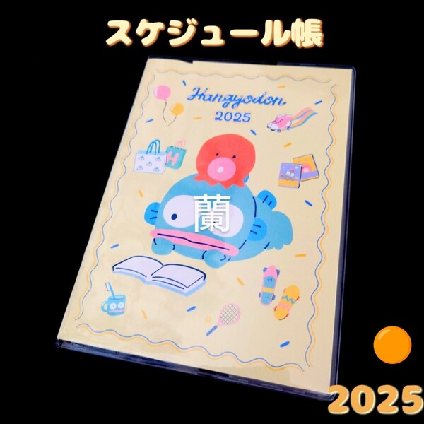 A6/ハンギョドン/月曜始まり/スケジュール帳/ビジネス手帳/手帳/2025/2026/令和7年/8年