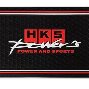 HKS エッチケーエス ダッシュボードマット 滑り止めマット ラバーマット ロゴ入りダッシュボードマットすべり止め