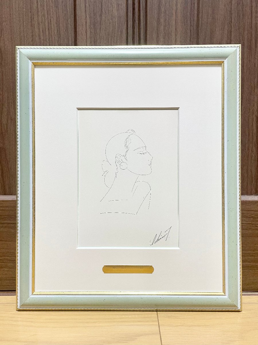 鶴田一郎 「ヒミツ」 リトグラフ 直筆サイン・エディション有り