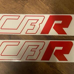 CBR400F アンダーカウル ステッカー 2枚セット 赤 レッド