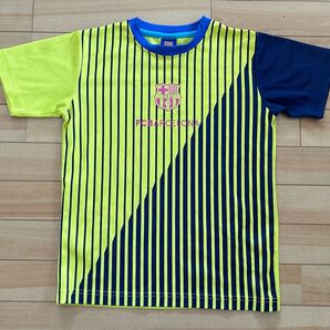 送料無料 150 FC BARCELONA キッズ Tシャツ FCバルセロナ サッカー 半袖 サッカーシャツ 子供服 半袖Tシャツ