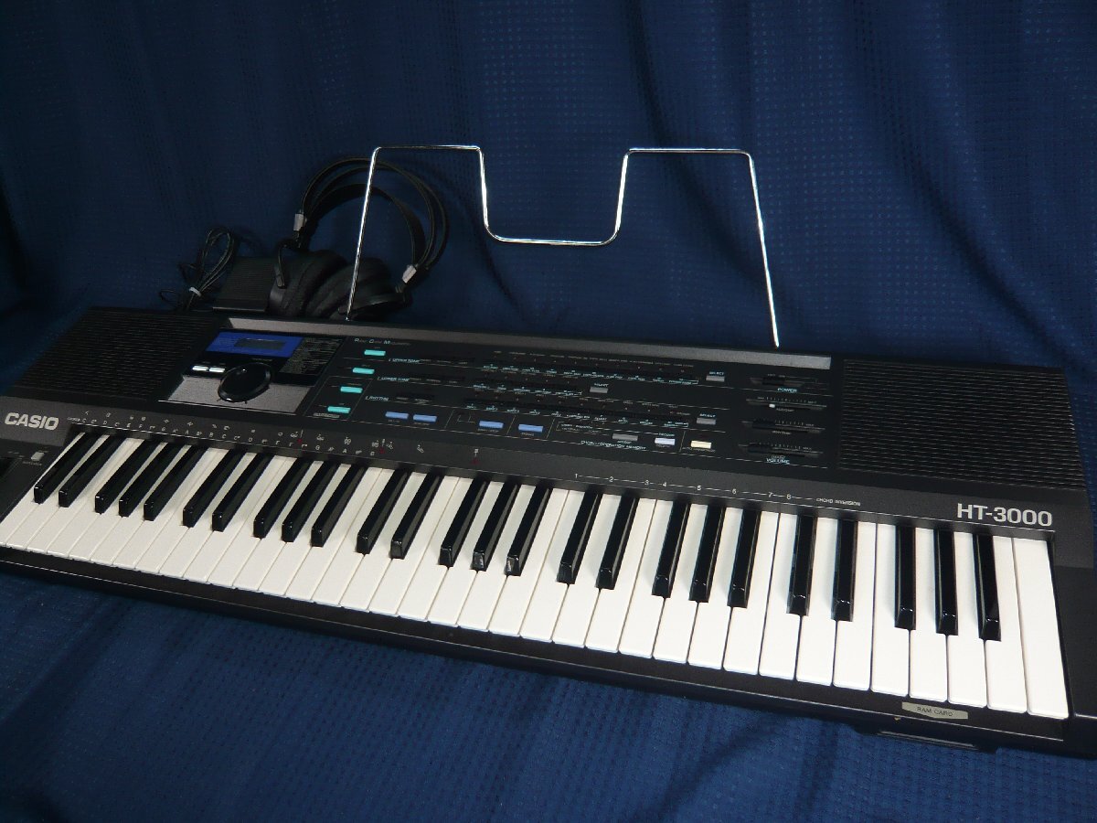 廃盤 CASIO HT-3500 シンセサイザー キーボード 本体のみ Yahoo!オークション -「ht」(カシオ) (キーボード