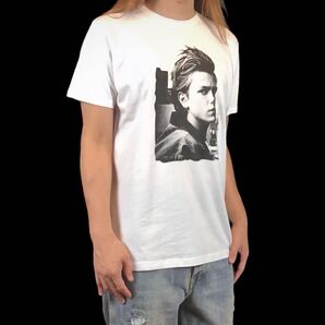 新品 リヴァーフェニックス スタンドバイミー クリス 子役 マイプライベートアイダホ ハリウッド映画 俳優 Tシャツ ユニセックス Lサイズ