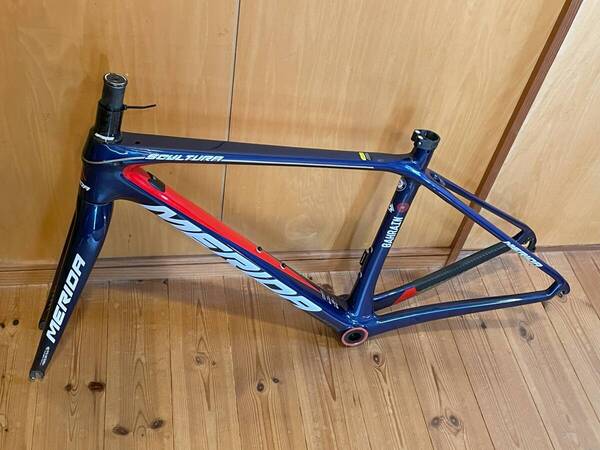 2019年 MERIDA SCULTURA メリダ スクルトゥーラ TEAM-E BAHRAIN-MERIDA カーボン フレームセット