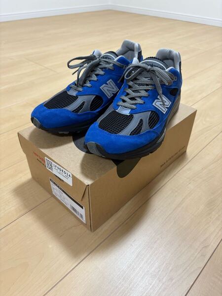 【値下げ!】New Balance/ニューバランス991V2 Blue/ブルー(北米限定/US Exclusive)サイズUS13/JP31cm新品未使用 atmos/アトモス