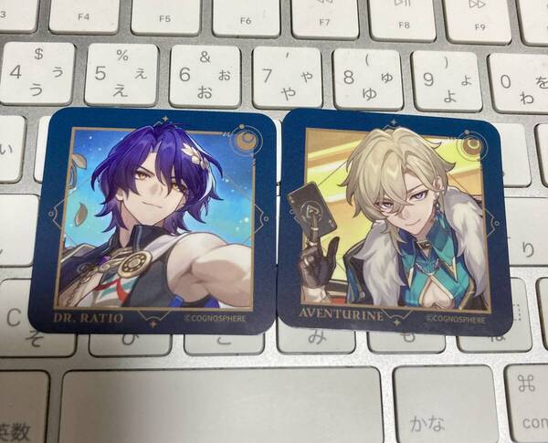 崩壊スターレイル スシローコラボ コード未使用 ピック2種 レイシオ アベンチュリン