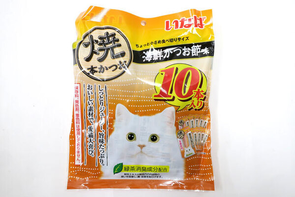 いなば 焼本かつお海鮮かつお節味 10本入り×1袋 【期限2025.12】