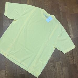 新品♪♪INHERIT≪インヘリット≫♪個性的に♪半袖TEEシャツ♪サイズL♪イエロー♪