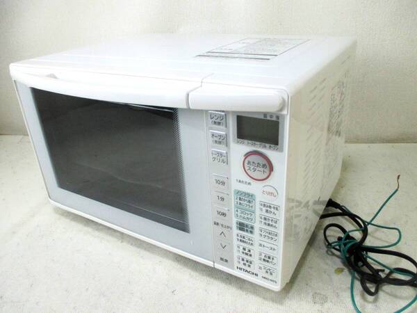 HITACHI 日立 オーブンレンジ MRO-NT5 電子レンジ 18L 縦開き 動作OK (5855)