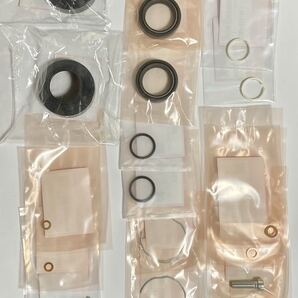 送料無料 ホンダ純正新品 CB400F フロントフォーク オーバーホールキット オイルシール ピストンリング フォークシール サス 46