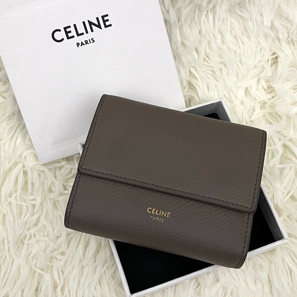 CELINE セリーヌ スモール トリフォード ウォレット 財布
