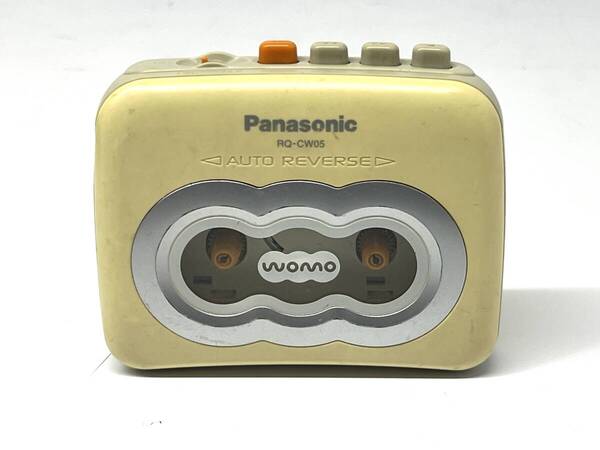 Panasonic パナソニック WOMO ポータブルカセットプレーヤー RQ-CW05 ホワイト 未チェック 現状品 管理番号05379