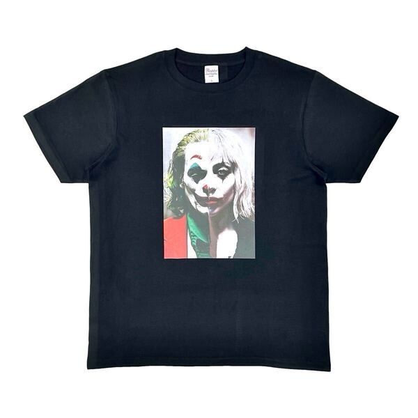 未使用 新品 JOKER ジョーカー フォリアドゥ ホアキンフェニックス レディーガガ ハーレイクイン DCヴィラン Tシャツ オーバーサイズXL(LL)