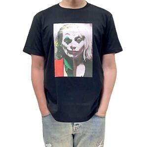 未使用 新品 JOKER ジョーカー フォリアドゥ ホアキンフェニックス レディーガガ ハーレイクイン DCヴィラン Tシャツ ユニセックス Mサイズ