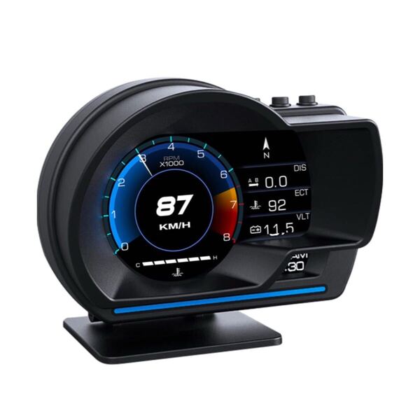 ヘッドアップディスプレイ hud GPS/OBD2モード対応 スピードメーター タコメーター 追加メーター 故障診断 新品