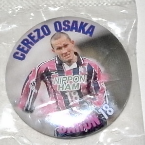 希少 レア 未開封品 2003年 セレッソ大阪 バロン 缶バッジ CEREZO OSAKA C大阪 清水エスパルス ヴァンフォーレ甲府 グッズ バッヂ バッチ