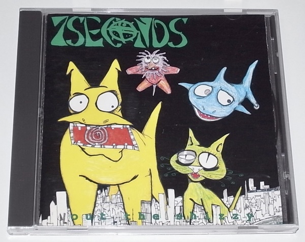 送料無料 希少 国内盤 解説 歌詞 対訳付き CD 7SECONDS セブン・セカンズ OUT THE SHIZZY TFCK-88670 Gorilla Biscuits Minor Threat PUNK