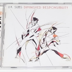 盤面美品 希少 ボートラ8曲入り CD U.K. SUBS サブス DIMINISHED RESPONSIBILITY UK SUBS サブス チャーリーハーパー Charlie Harper PUNK