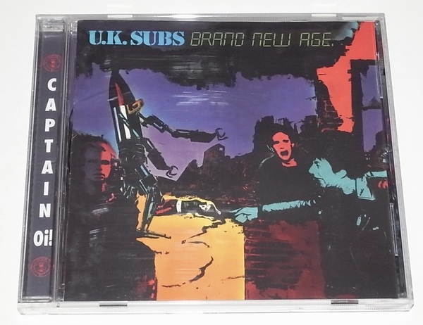 盤面美品 希少 ボートラ10曲入 CD U.K. SUBS サブス BRAND NEW AGE UK SUBS サブス チャーリーハーパー Charlie Harper Captain Oi PUNK