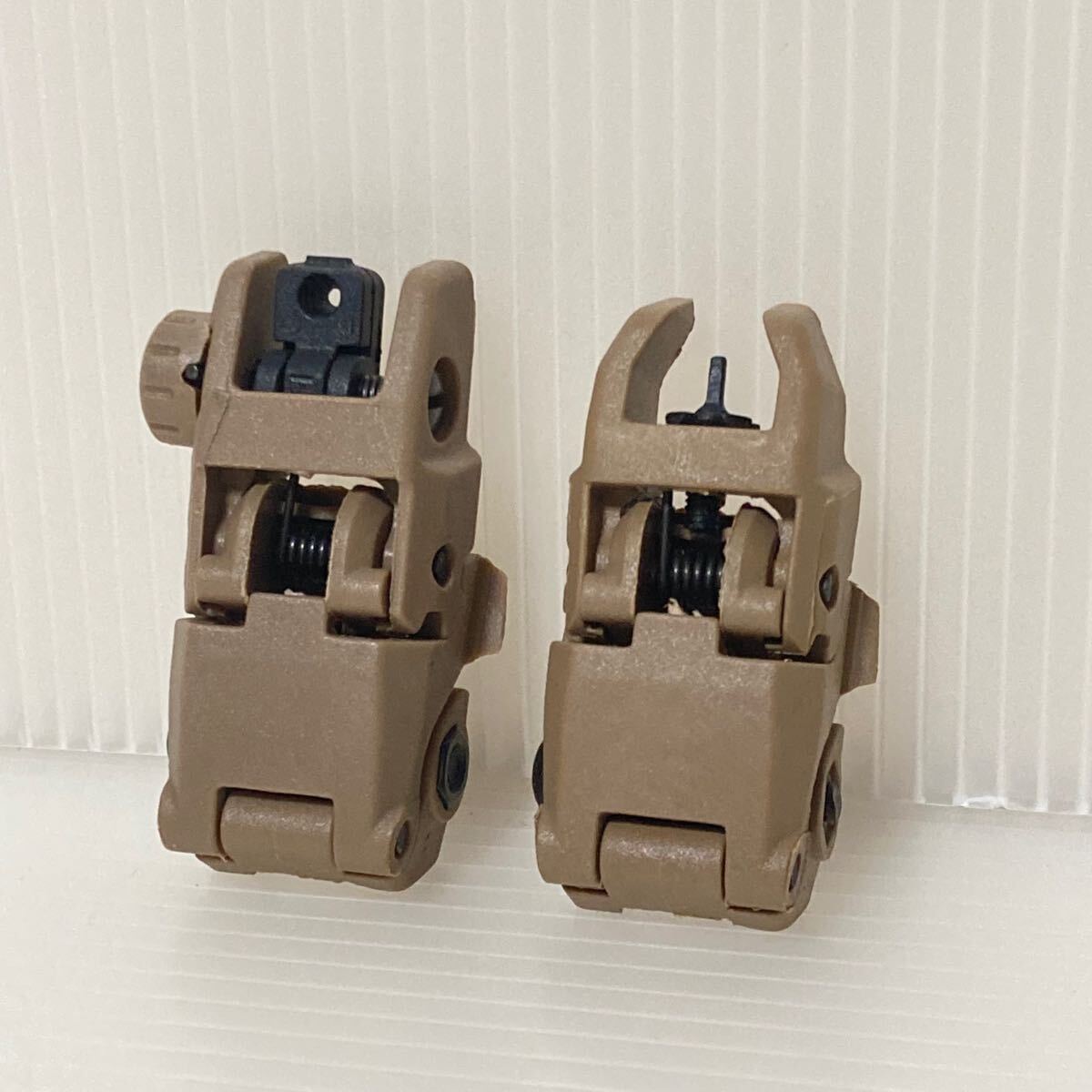 タンカラー　バックアップサイト　フロントサイト リアサイト　ハイグレード M4 