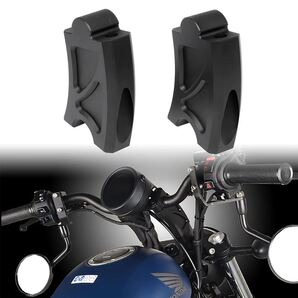 お得 ホンダ用ハンドルバーライザーキット1set ホンダ Honda Rebel CMX500 CMX500 ハンドルバー ライザー アダプター クランプ
