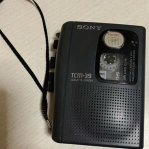オートオフ機能付きのSONY TCM-39カセットコーダー