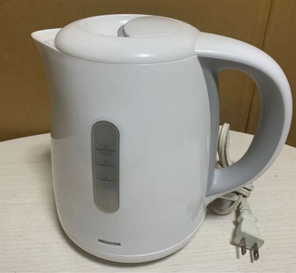 電気ケトル 1.2L ホワイト SN-3228(WH) 値下げなし