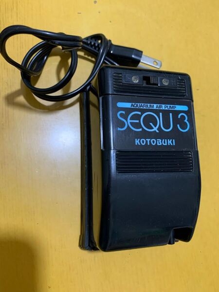 コトブキ工芸 SEQU3 エアーポンプ
