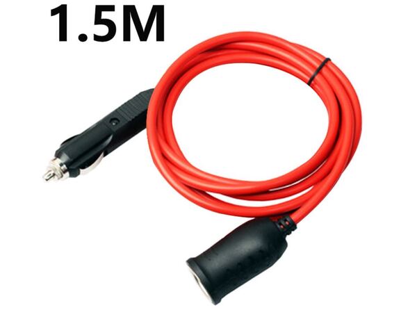 送料無料 未使用品 シガーソケット ライター 1.5m 延長コード 12v/24v 充電器 ケーブル カー アクセサリ