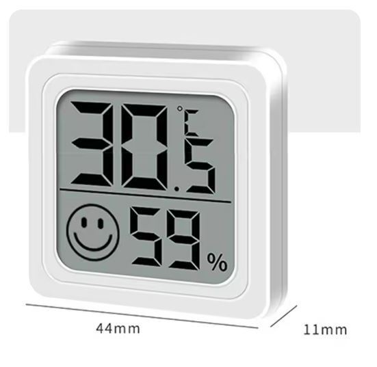 送料無料 未使用品 温湿度計 -50℃~70℃ ° 10% 〜99% rh 温度計 湿度計 家庭用LCDデジタル 屋内 気象 ホワイト