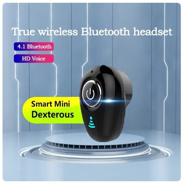 送料無料 未使用品 ブラック 片耳 ワイヤレス Bluetooth イヤホン ミニ 超小型 ブルートゥース