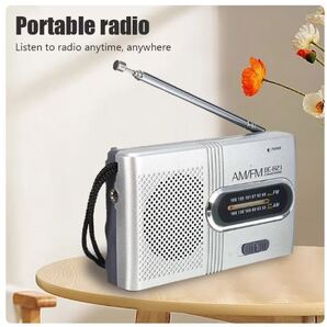 送料無料 未使用品 BC-R21 ポータブル ミニ AM FM ラジオ 防災 災害対策 避難 アウトドア 携帯 備蓄