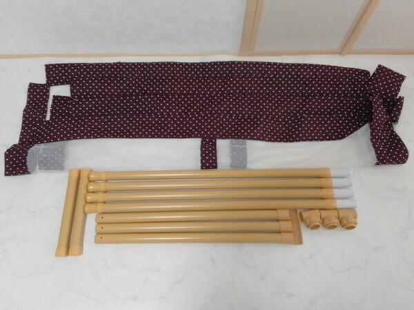 日本育児 とおせんぼ XL ベビーフェンス ドット #エ