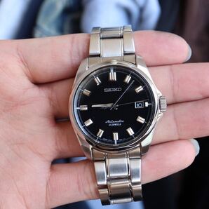 SEIKO セイコー メカニカル 自動巻き メンズ 腕時計 純正SSベルト SARB021 / 6R15-00H0 OH済み
