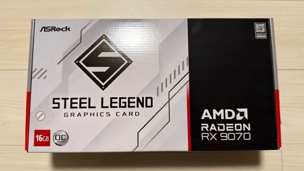ASRock Radeon RX 9070 Steel Legend 16GB OC