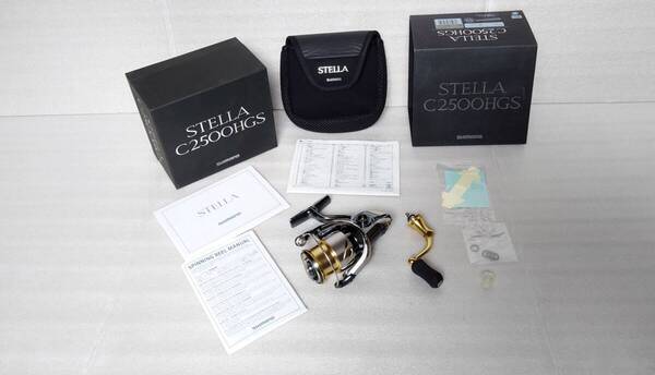 ◆◇Shimano シマノ 14 STELLA ステラ C2500HGS スプールC2500S 美品 送料無料 ドラグとギアグリスをIOS FACTORY製に! ◇◆