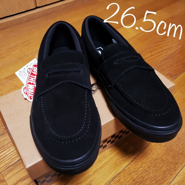 【新品】VANS ローファー LOAFER V196CF CN 26.5cm バンズ ブラック