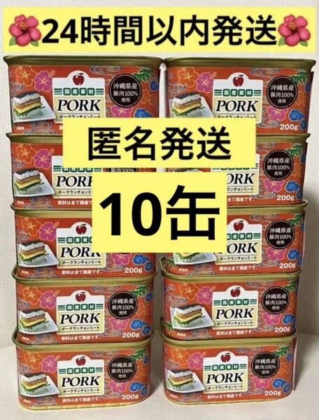 コープ沖縄 ポークランチョンミート 10缶 スパムポーク沖縄