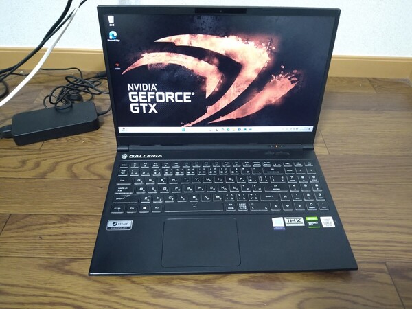 ゲーミングノートpcNvidiaGTX1650Ti メモリ32GB SSD480GB Core i5 Windows11