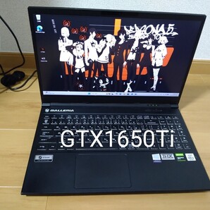 ゲーミングノートpcNvidiaGTX1650Ti SSD480GBメモリ32GB