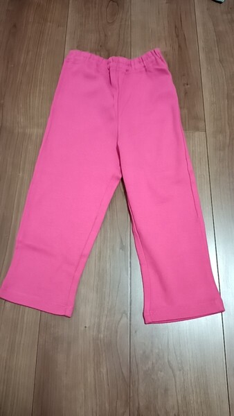 ベルメゾン 120センチ GITA 7分丈 パンツ 柔らかい 履きやすい ストレッチ 女の子 洗い替え 子供服 お出かけ キッズ