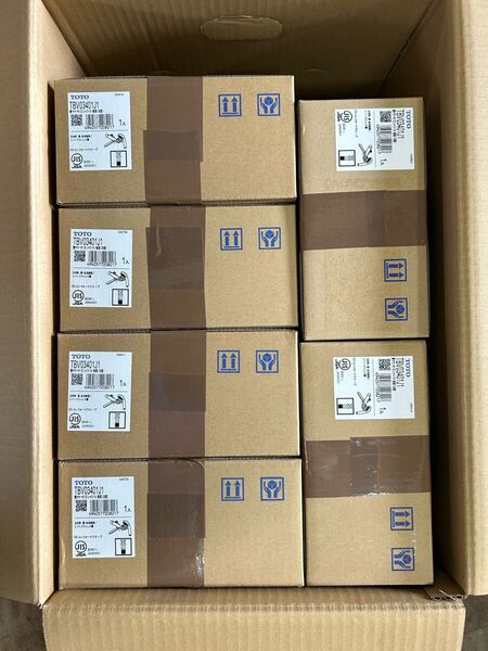 TOTO TBV03401J1 壁付サーモスタット混合水栓 新品未使用 6個セット 送料無料