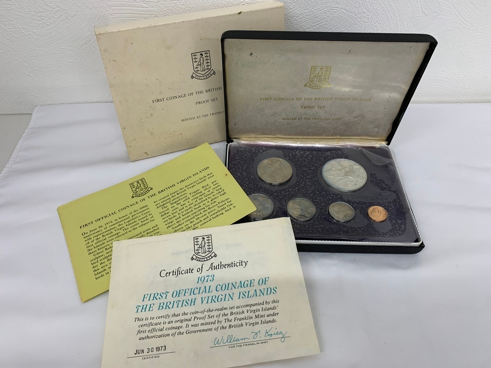 Yahoo!オークション -「プルーフコインセット」(カリブ) (世界