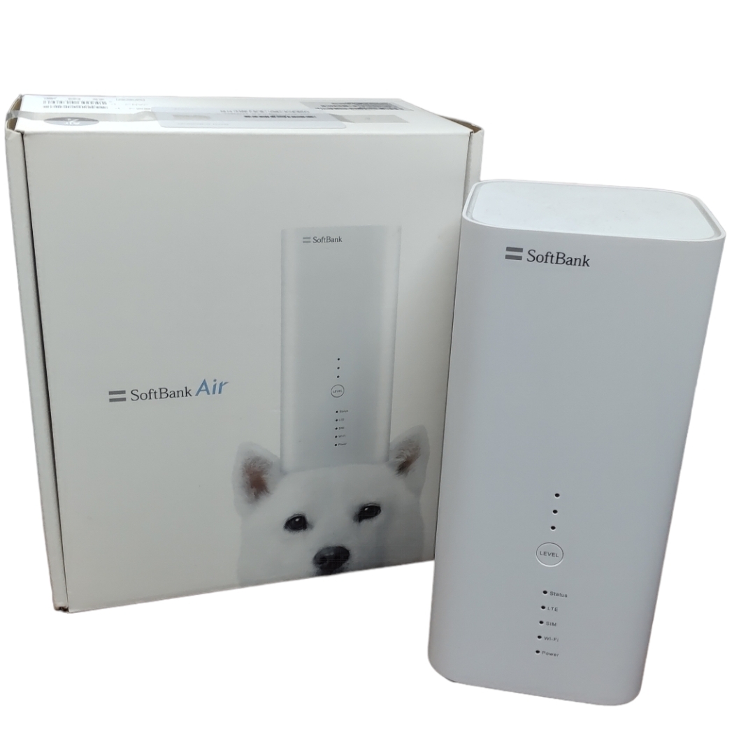 SoftBank Air ホワイト ルーター 本体 Airターミナル2／3／4／4 NEXT／5／6でインターネットに接続する