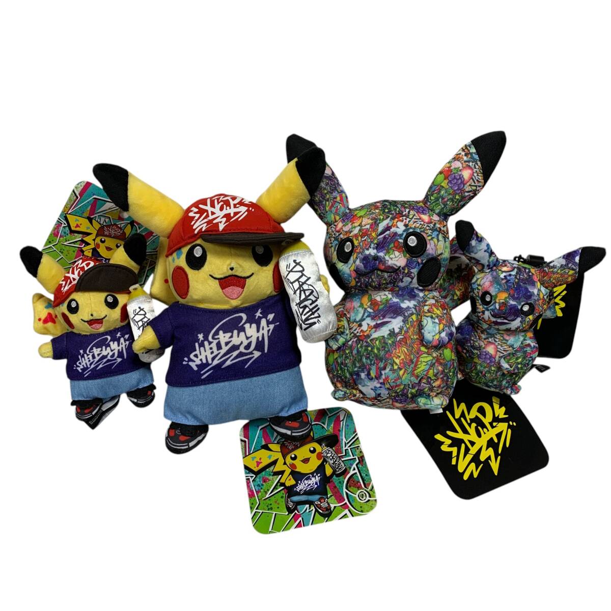 4種セット マイメロディ ドレッシー マスコット ぬいぐるみ