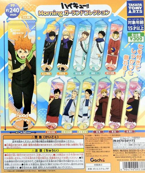 ハイキュー Morningガーランドコレクション 全12種セット