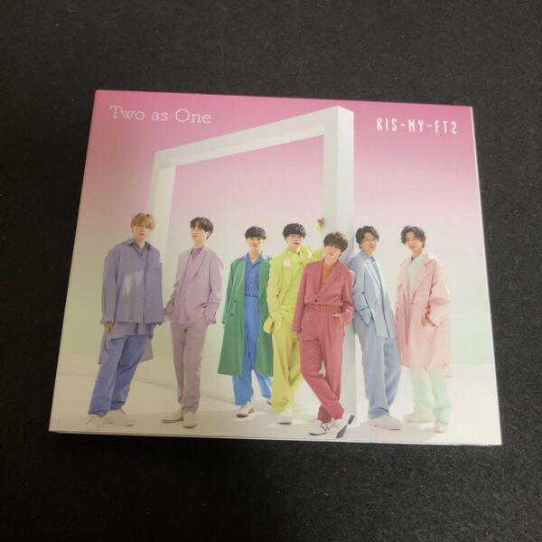 Kis-My-Ft2 / Two as One (初回盤A)(DVD付)