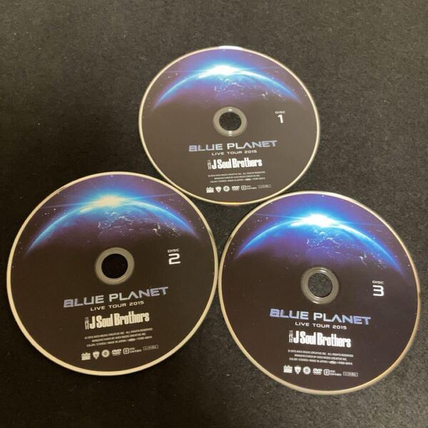 【DVD/ディスクのみ】 三代目 J Soul Brothers LIVE TOUR 2015「BLUE PLANET」